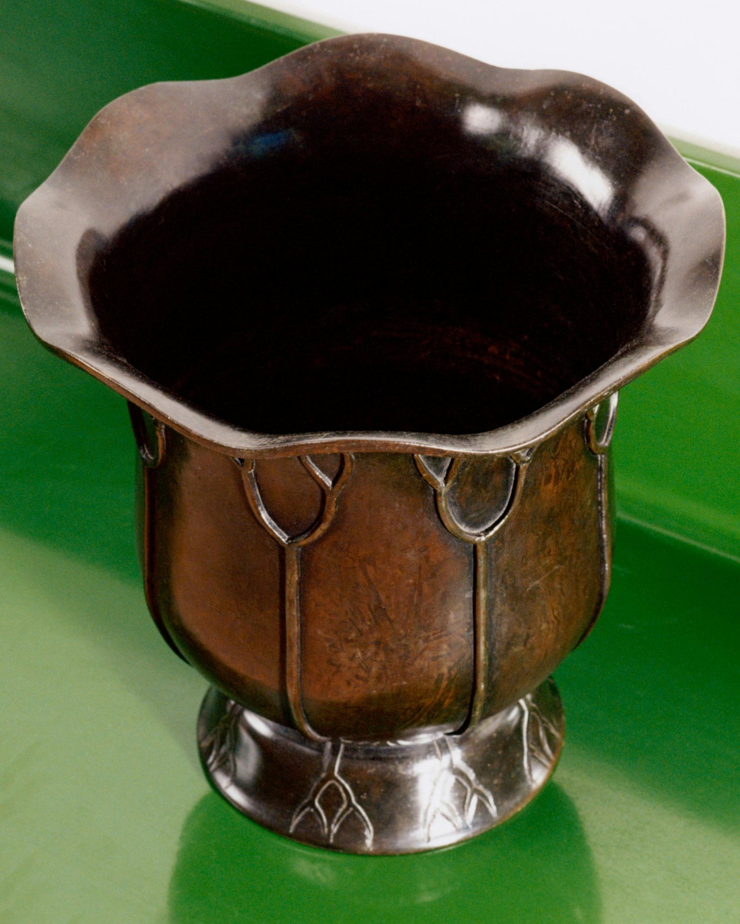 Lotus Bronze Pot
