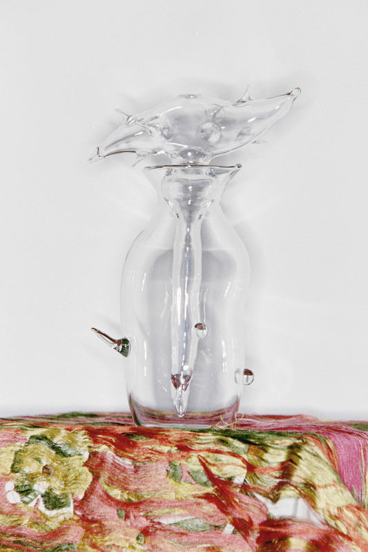 Milk bottle with Snail Cap