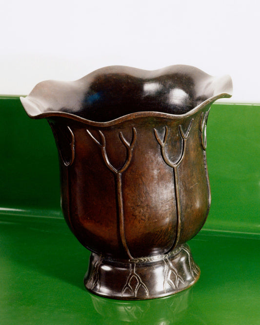 Lotus Bronze Pot