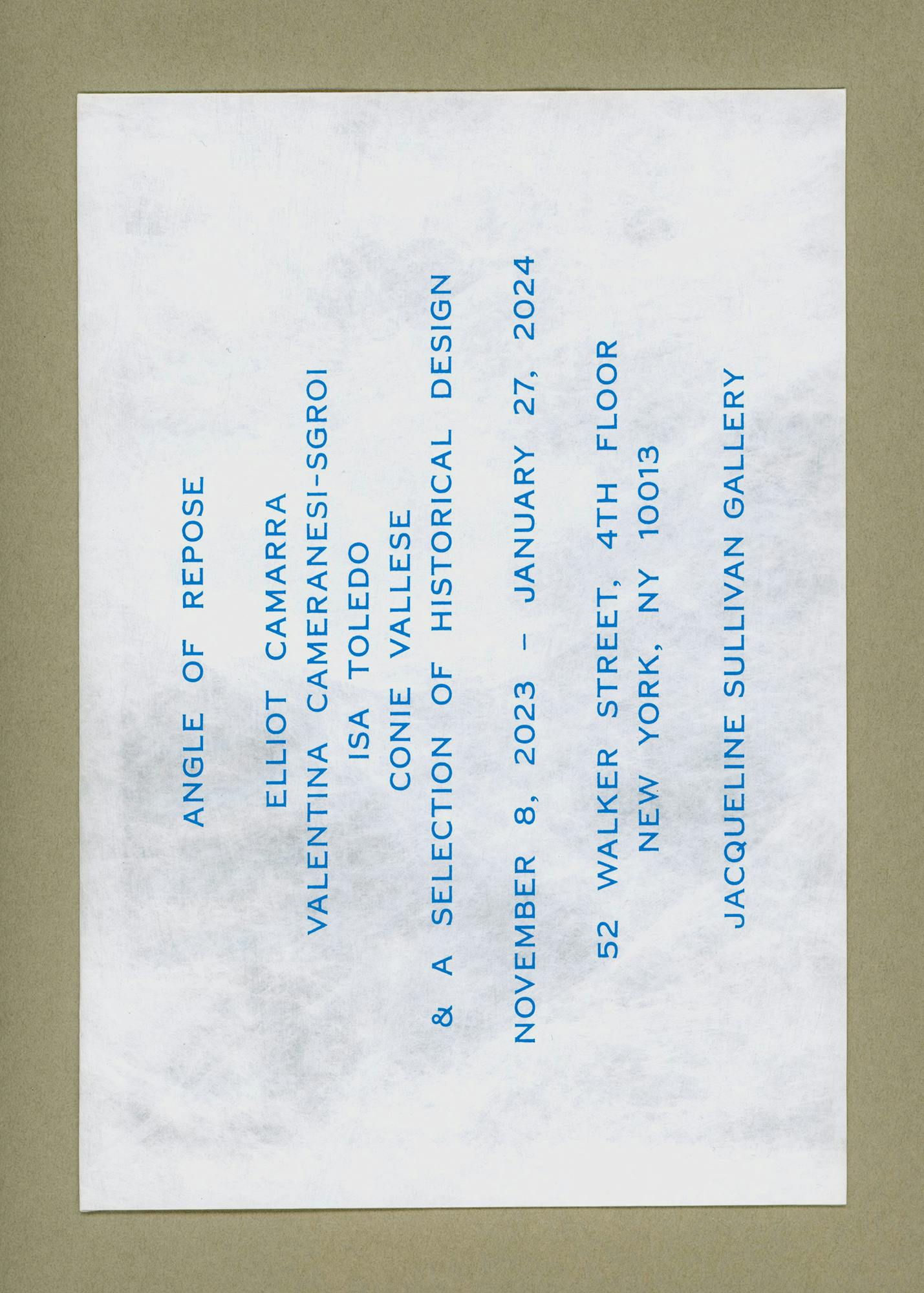 Publication 03 Angle of Repose