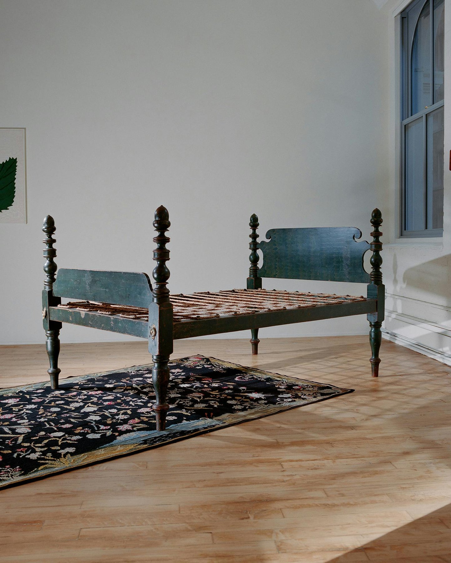 Hand Painted Rope Daybed