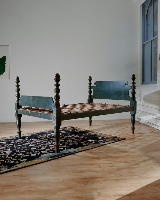 Hand Painted Rope Daybed