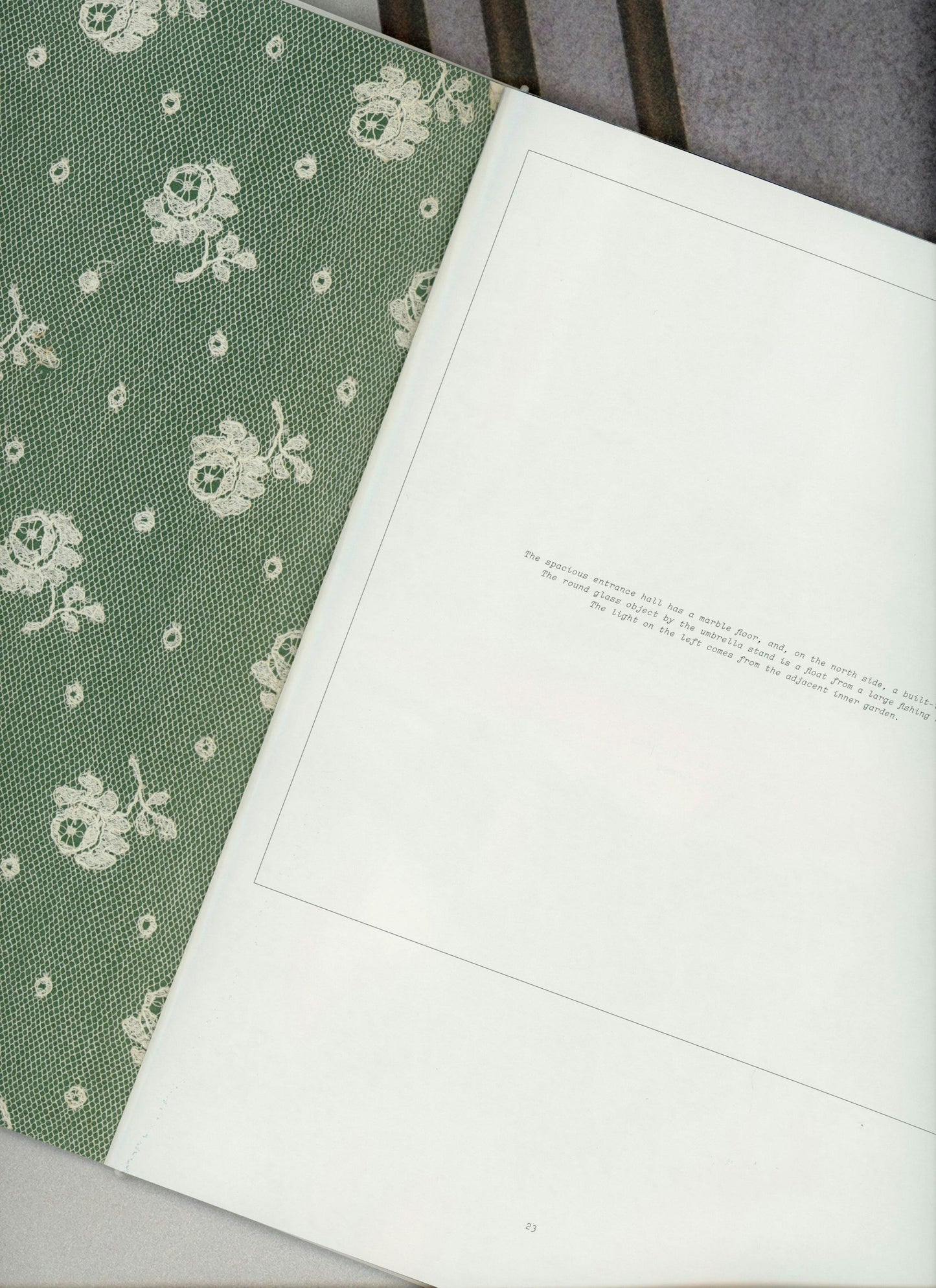 Publication 01 Substance in a Cushion