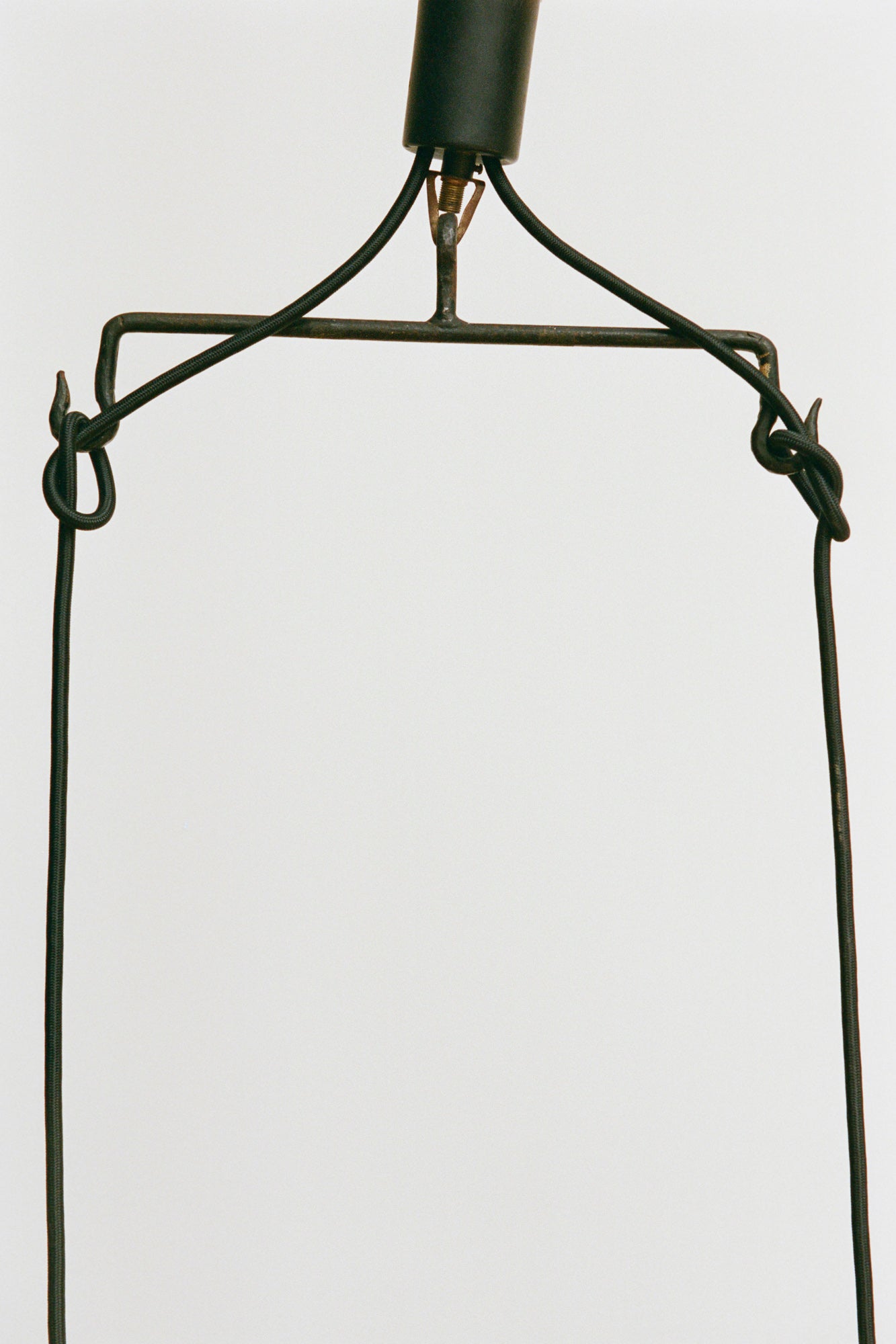 Candy Striped Hanging Light