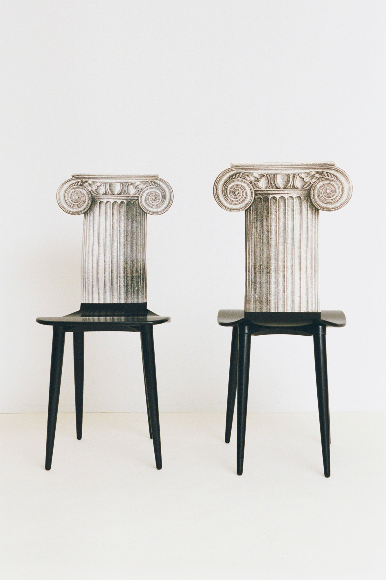 Pair of Capitello Ionico Chairs