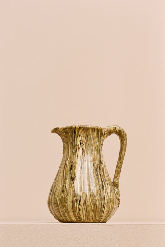 Agateware Pitcher