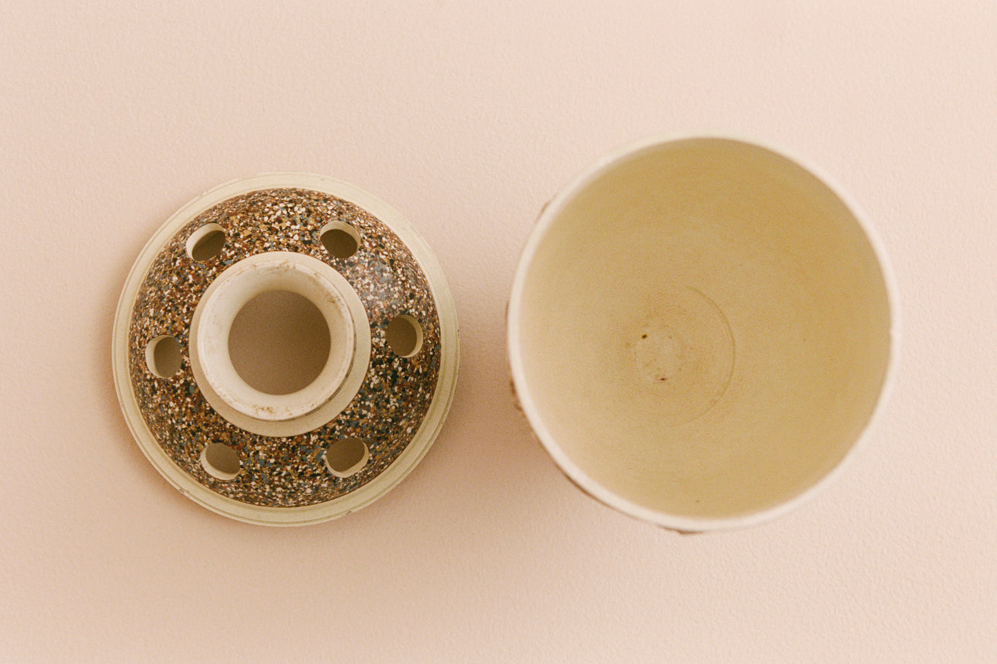 Agateware Potpourri Vessel