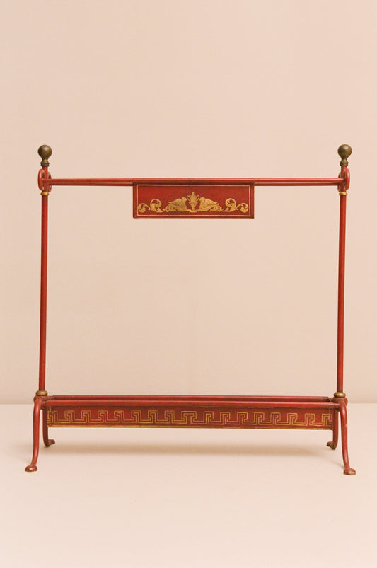 Painted Tole Umbrella Stand