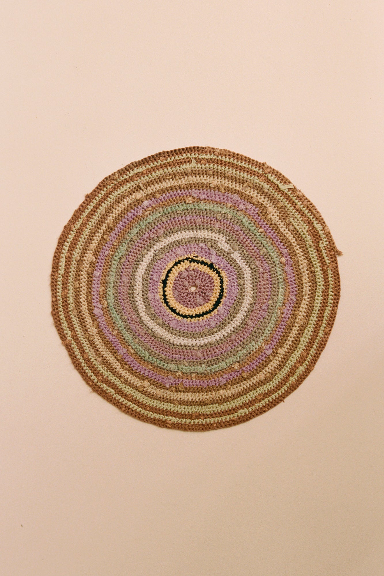 Silk Crocheted Mat