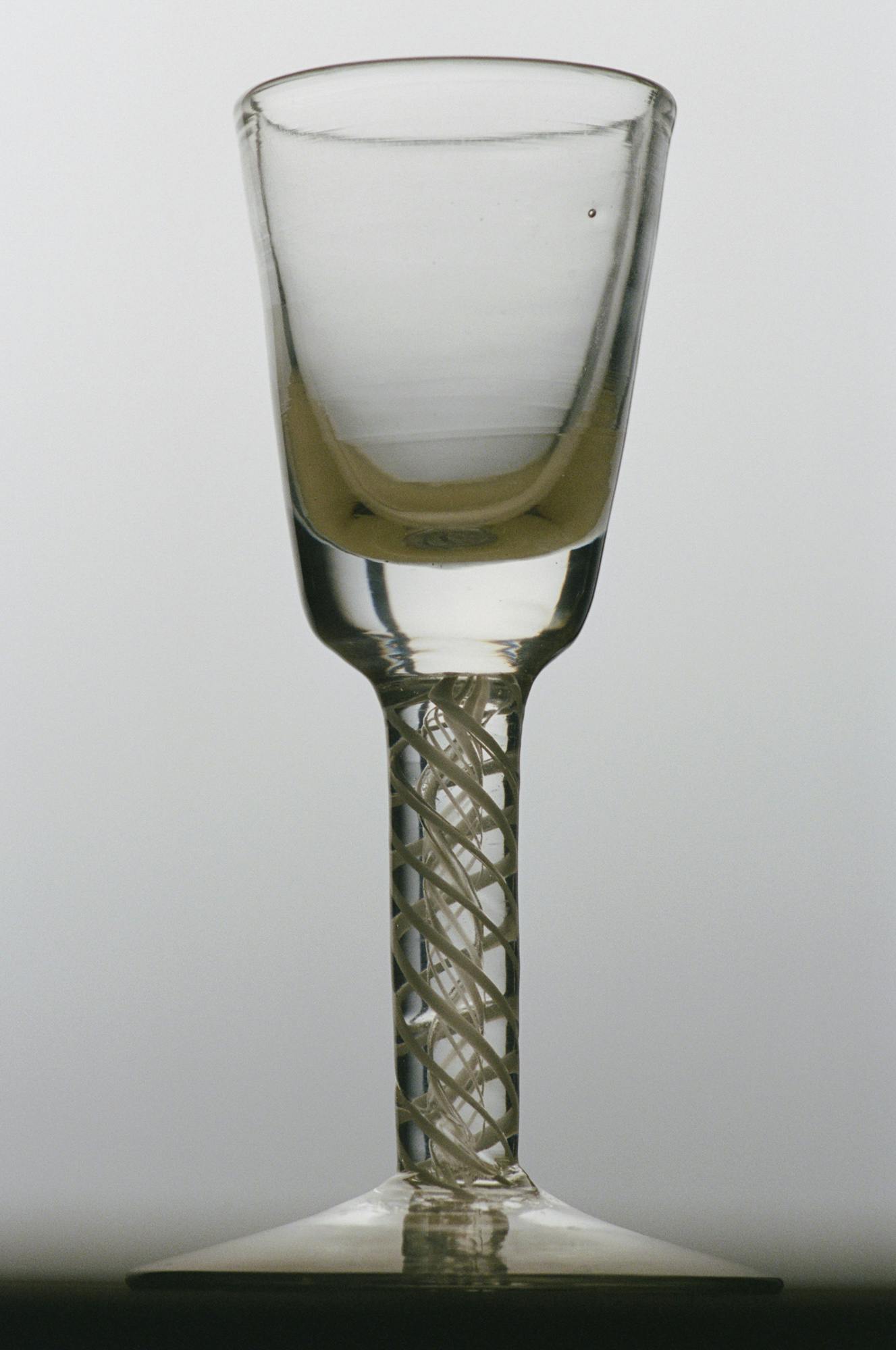 Set of Engraved Glasses with Masonic Decoration
