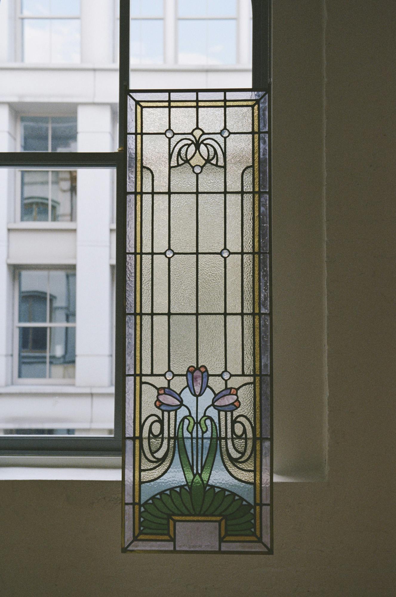 Stained Glass Panel