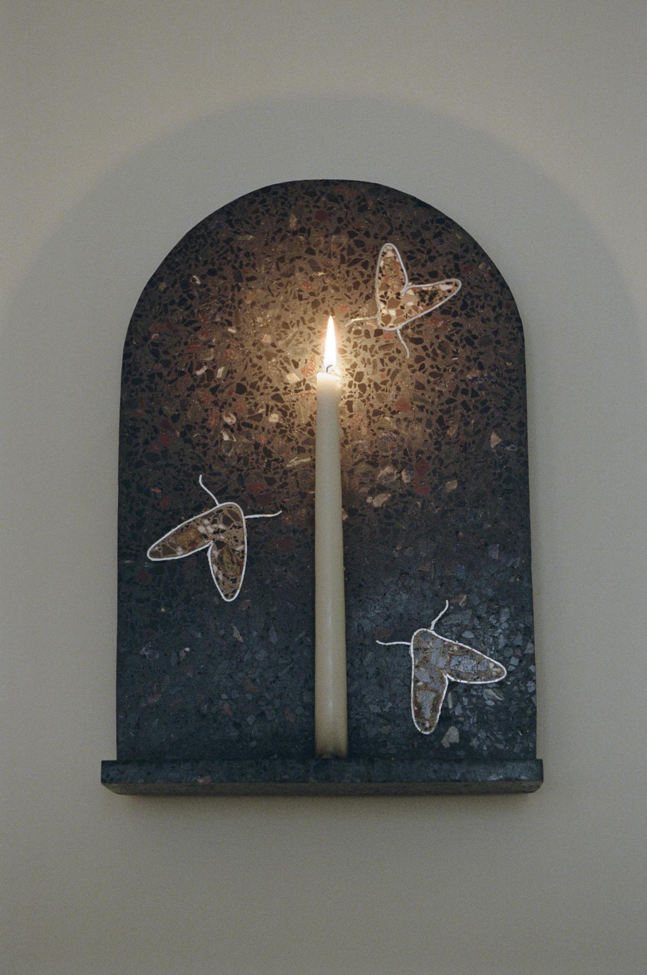 Candle Sconce (Moths)
