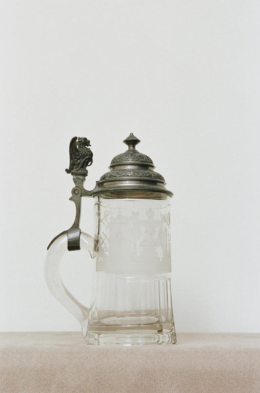 Etched Stein & Cover