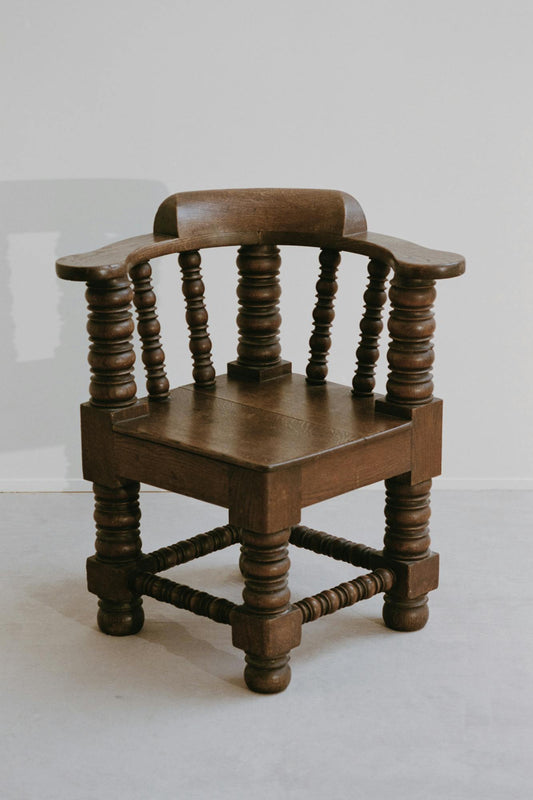 Oak Corner Chair