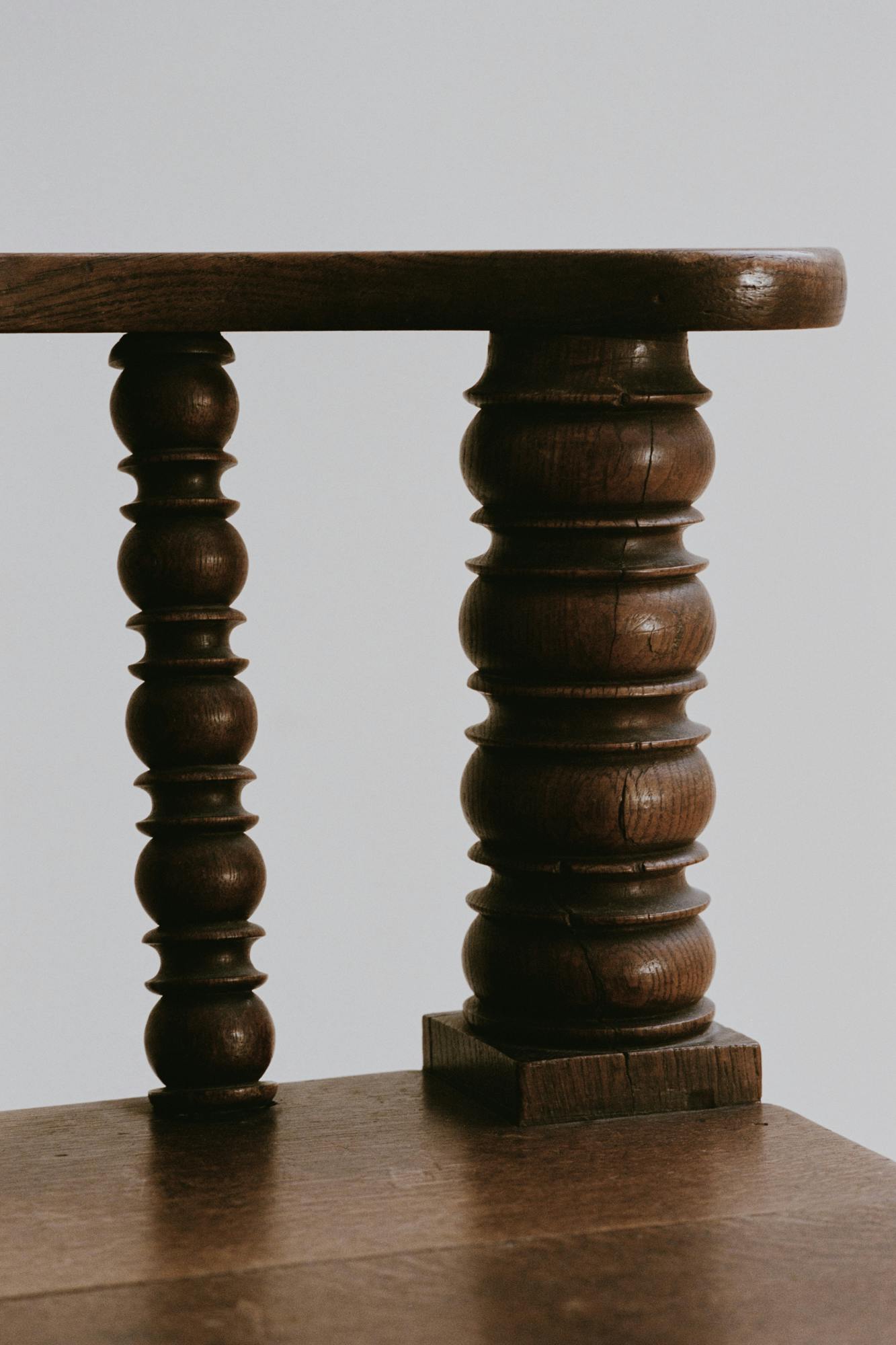 Oak Corner Chair