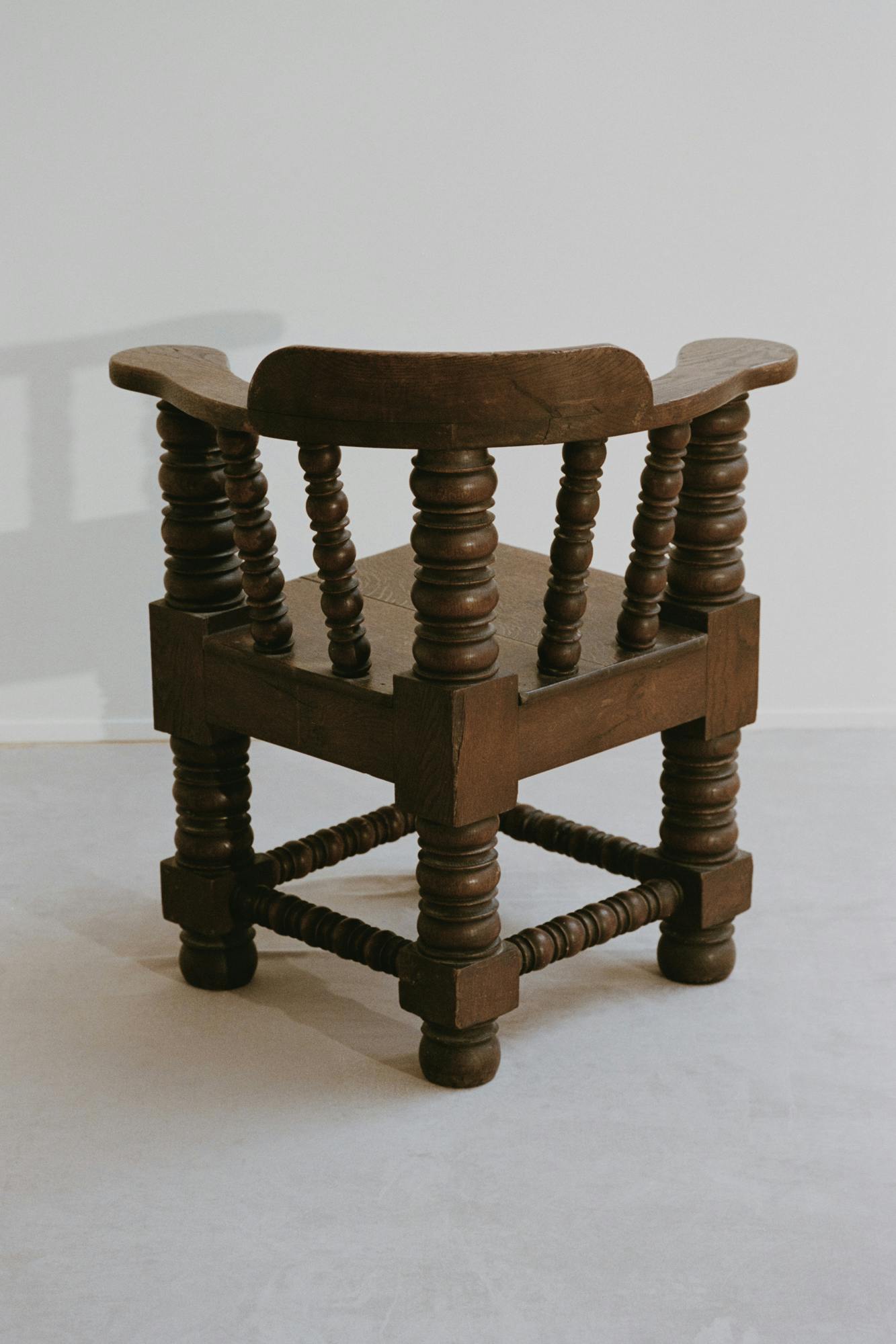 Oak Corner Chair