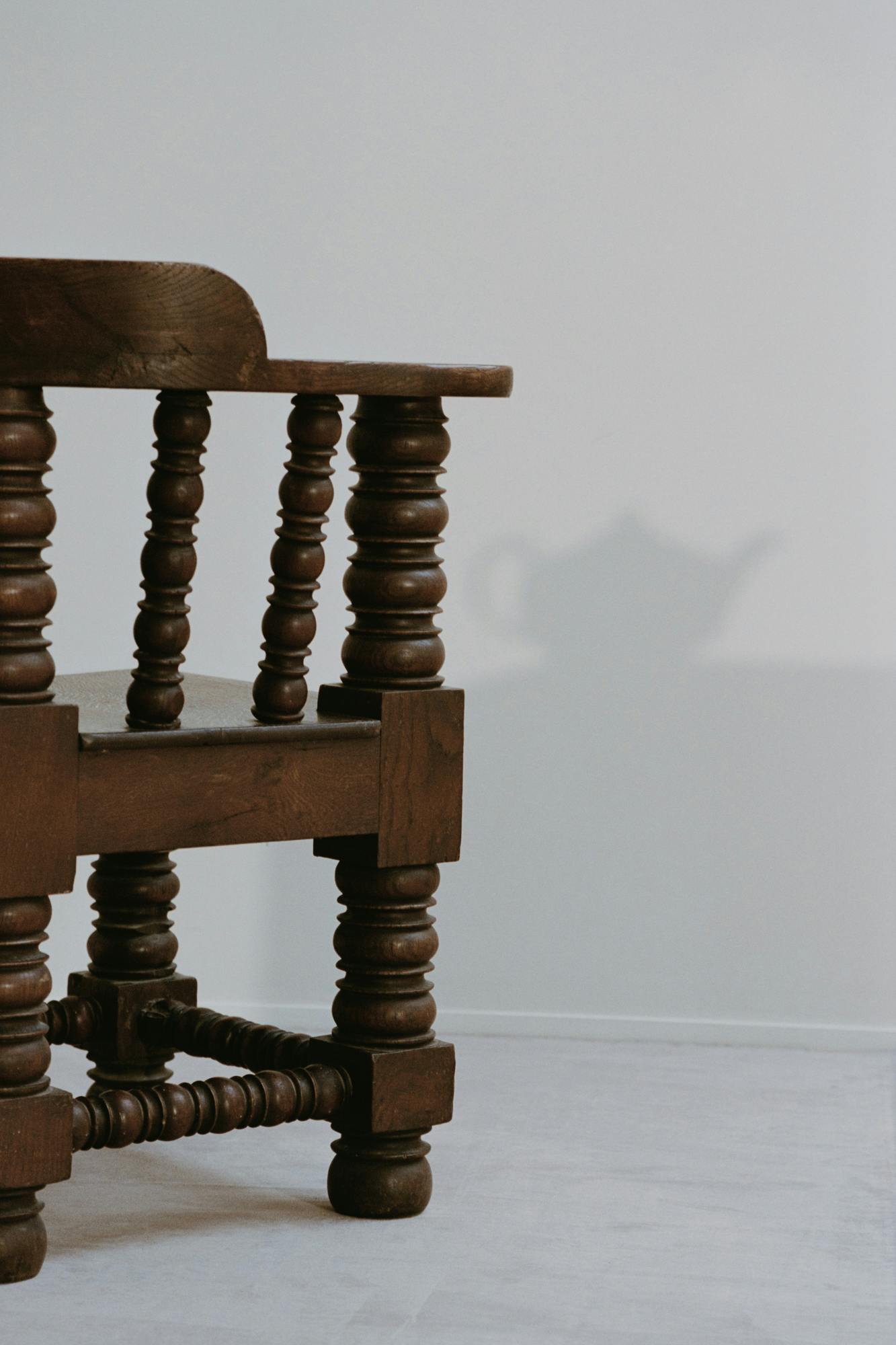 Oak Corner Chair