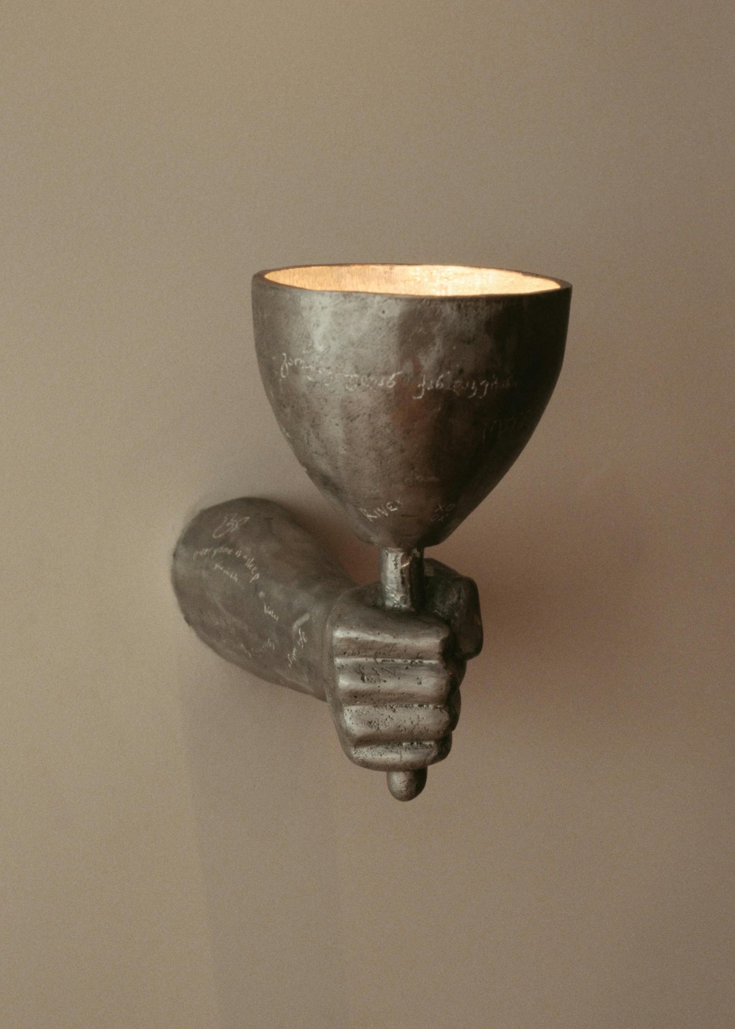 Cast Shadows Wall Light