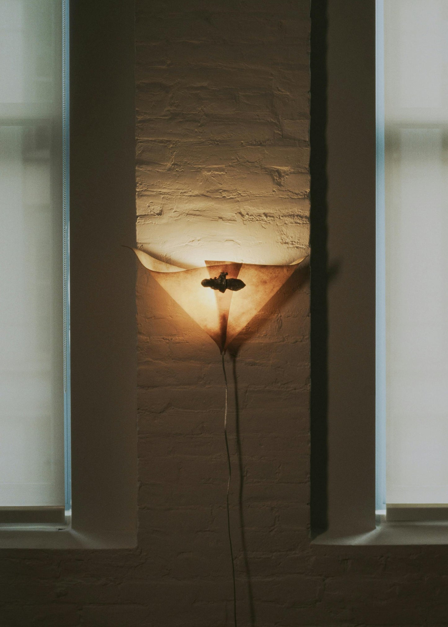 Brooched Arum Sconce