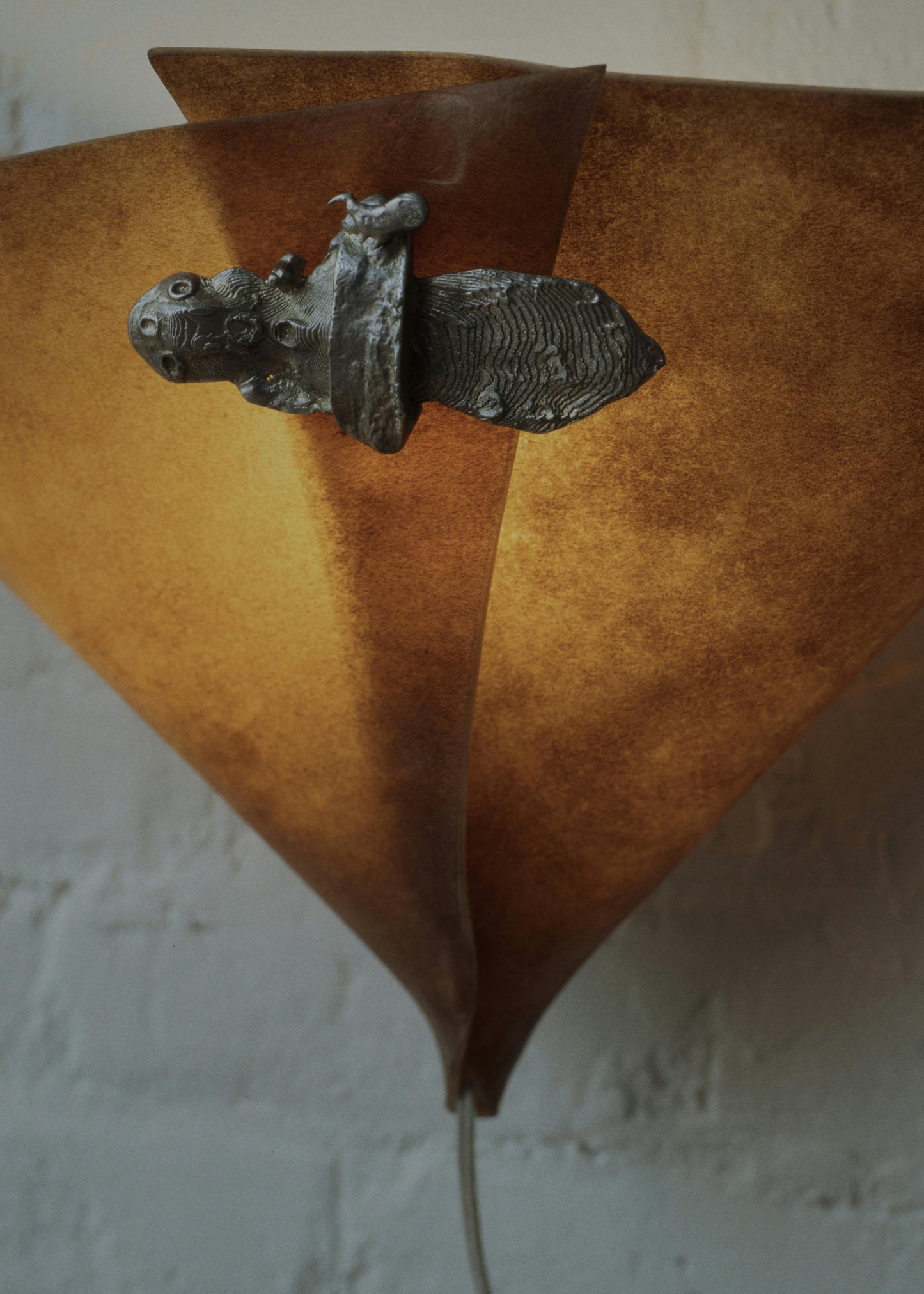 Brooched Arum Sconce