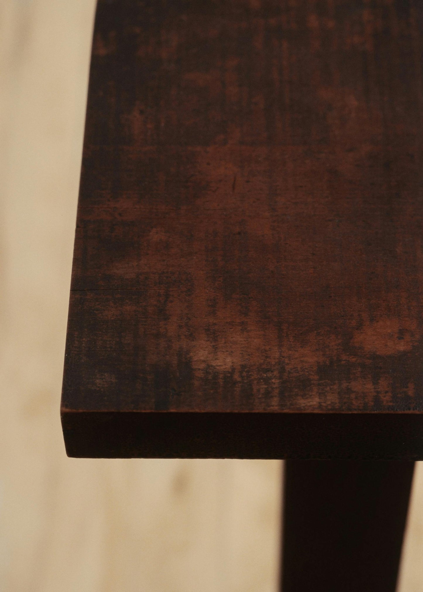 Mission Pedestal Table