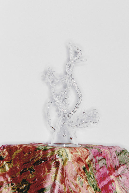 Glass Cone Incense Holder