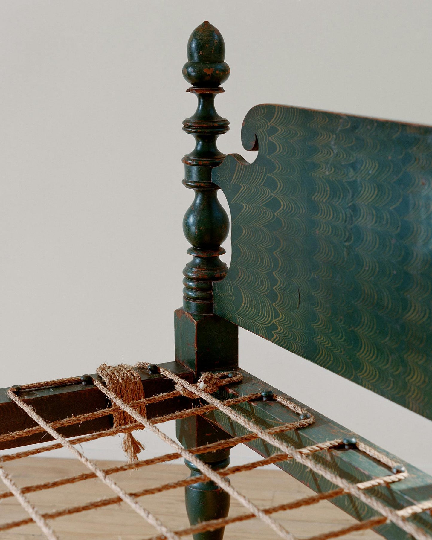 Hand Painted Rope Daybed