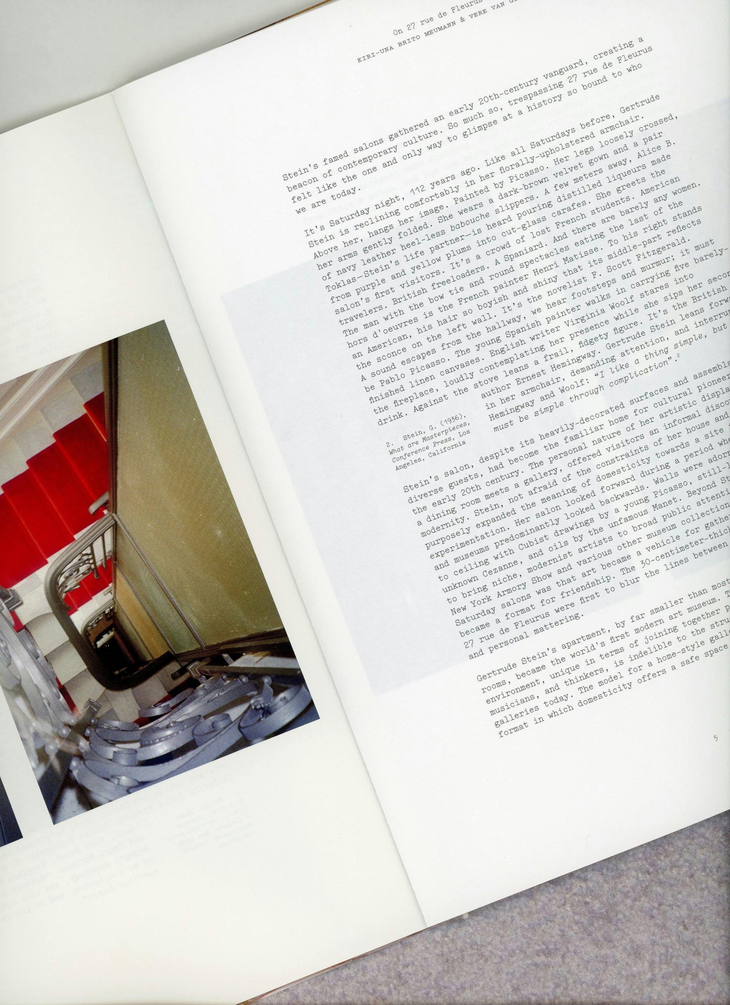 Publication 01 Substance in a Cushion