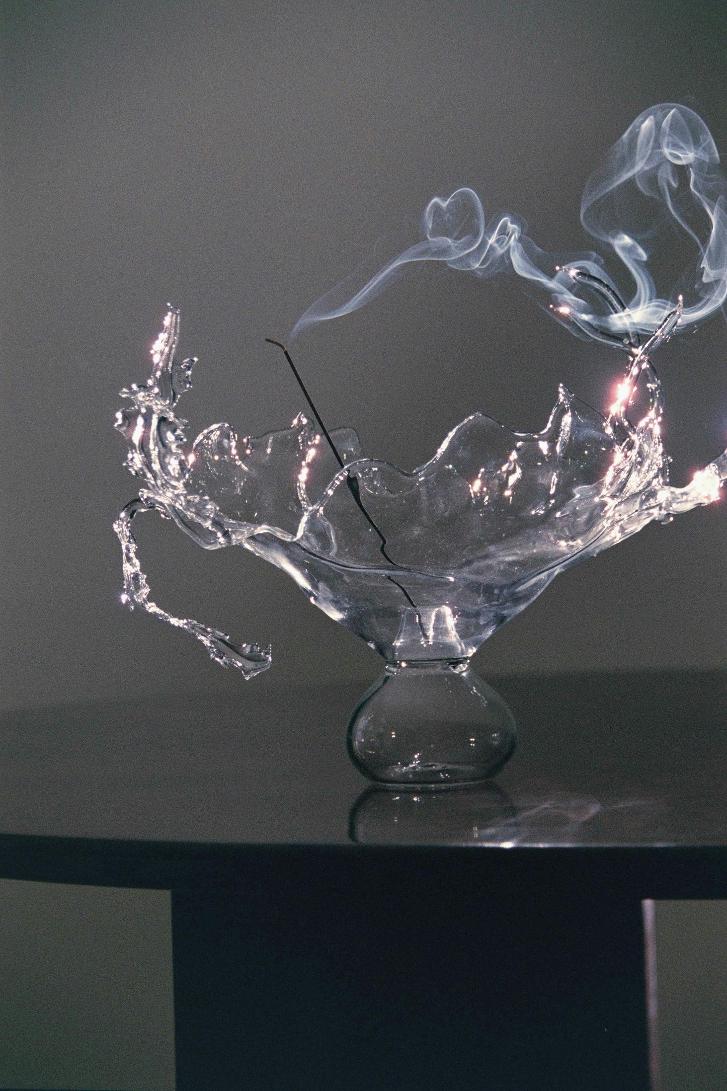Glass Incense Holder