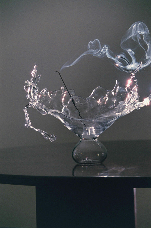 Glass Incense Holder