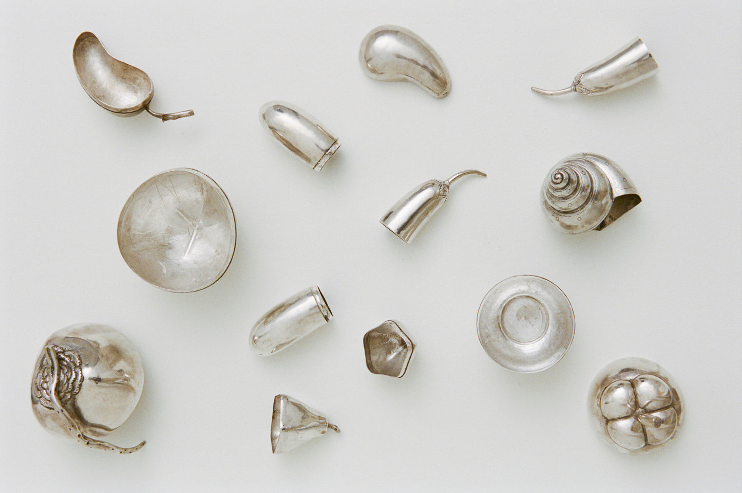 Collection of Silver Betel Boxes