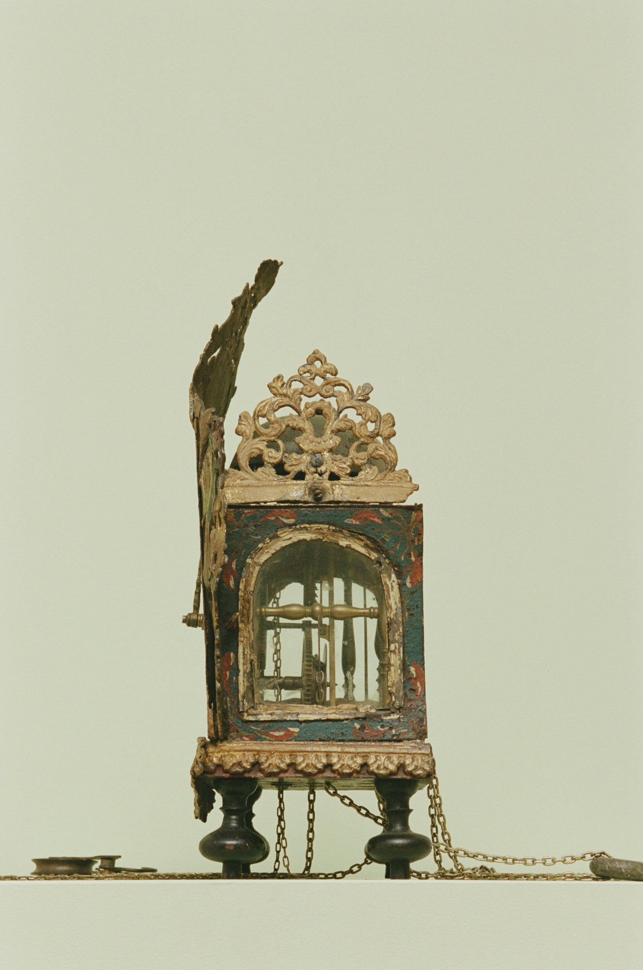 Dutch Frisian Stoel Clock