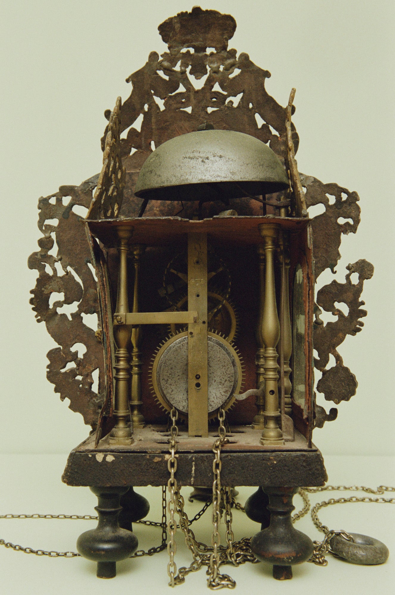 Dutch Frisian Stoel Clock