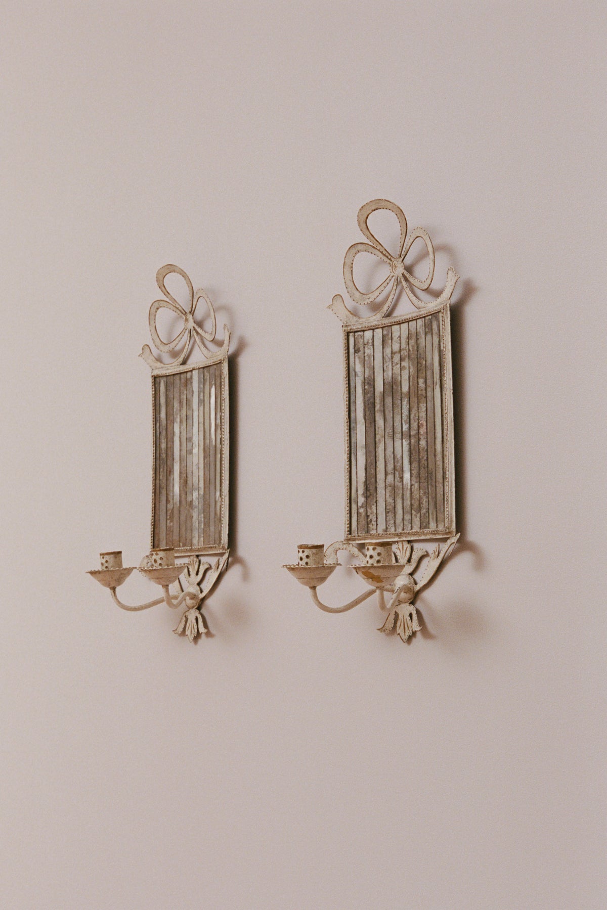 Pair of French Candle Sconces