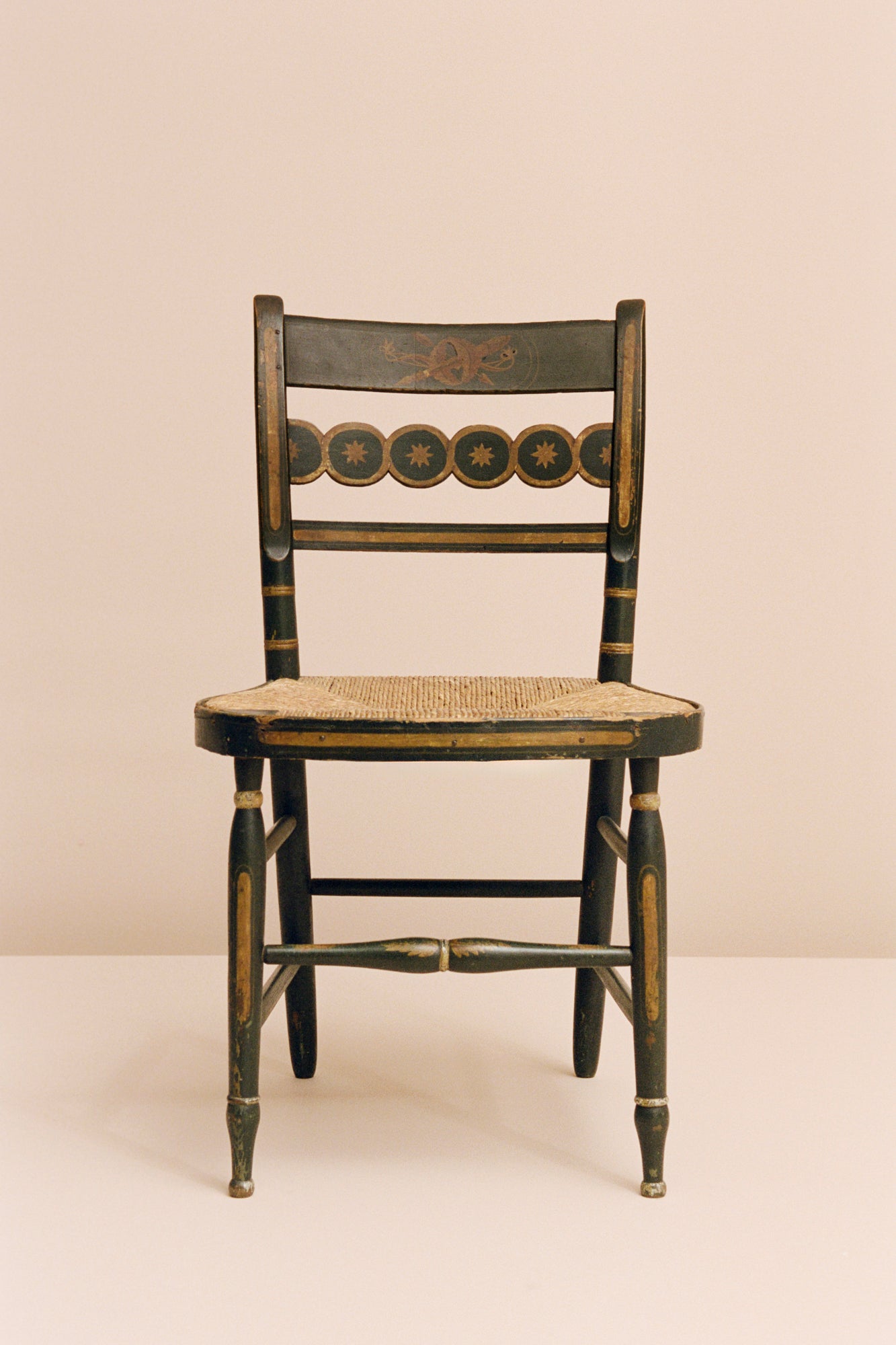Painted Stencil Chair