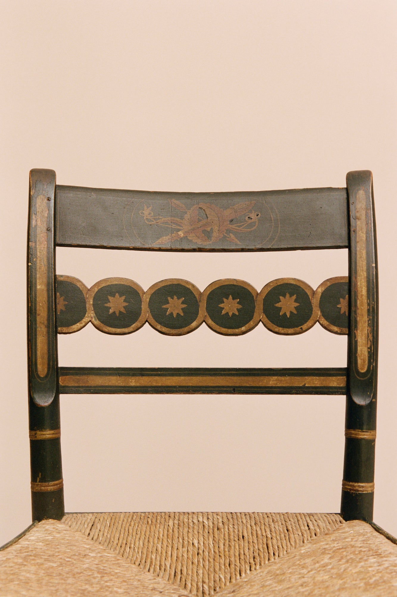 Painted Stencil Chair