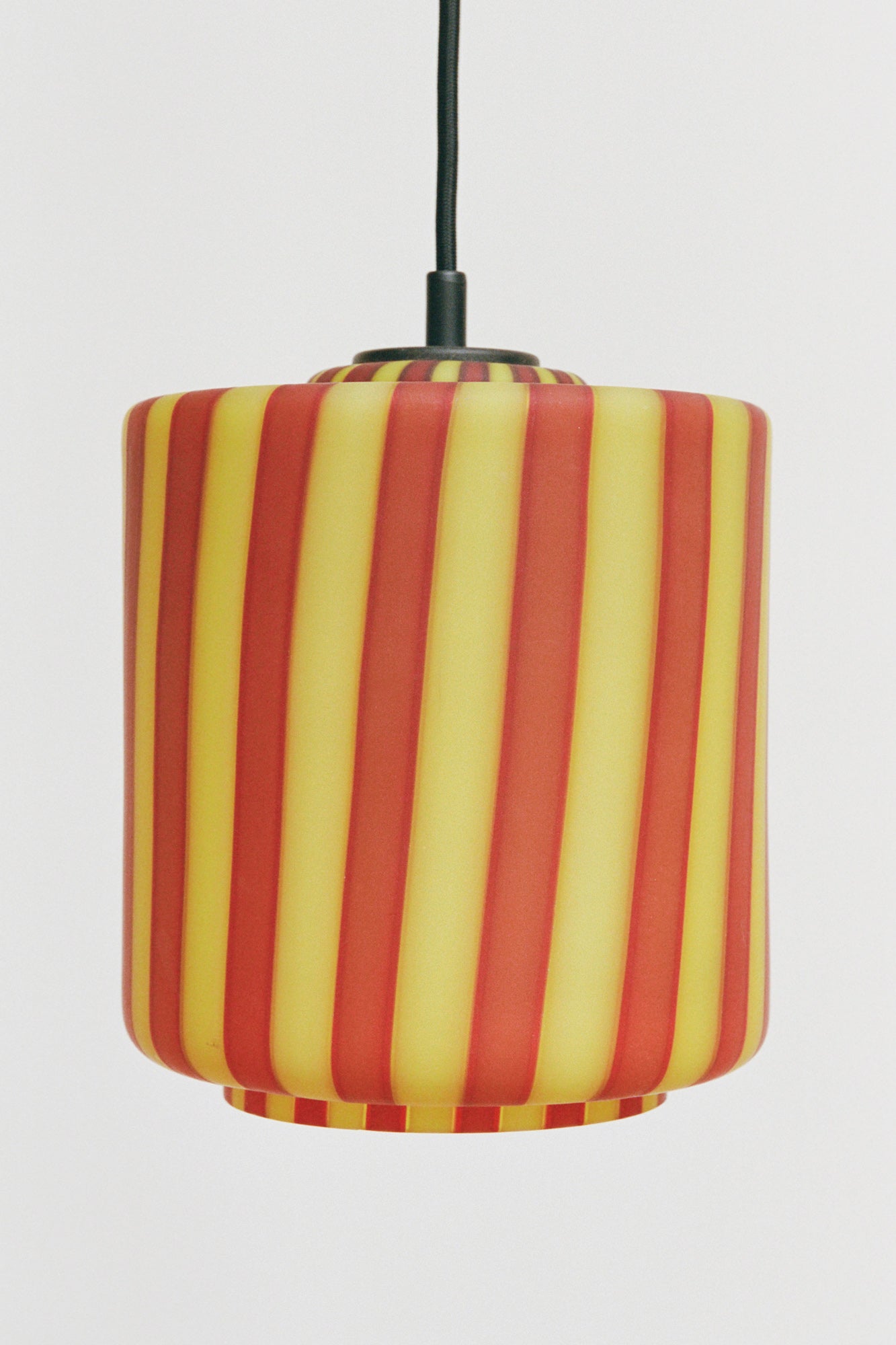 Candy Striped Hanging Light
