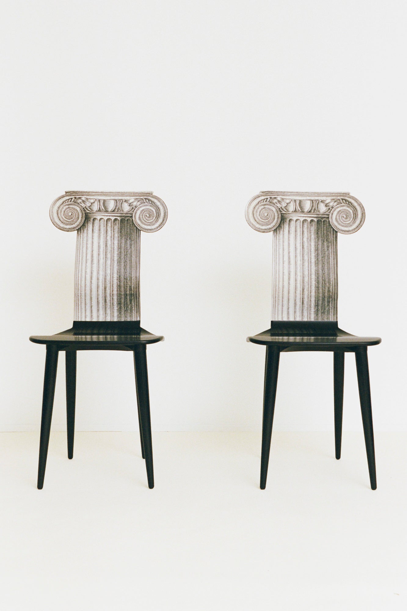Pair of Capitello Ionico Chairs