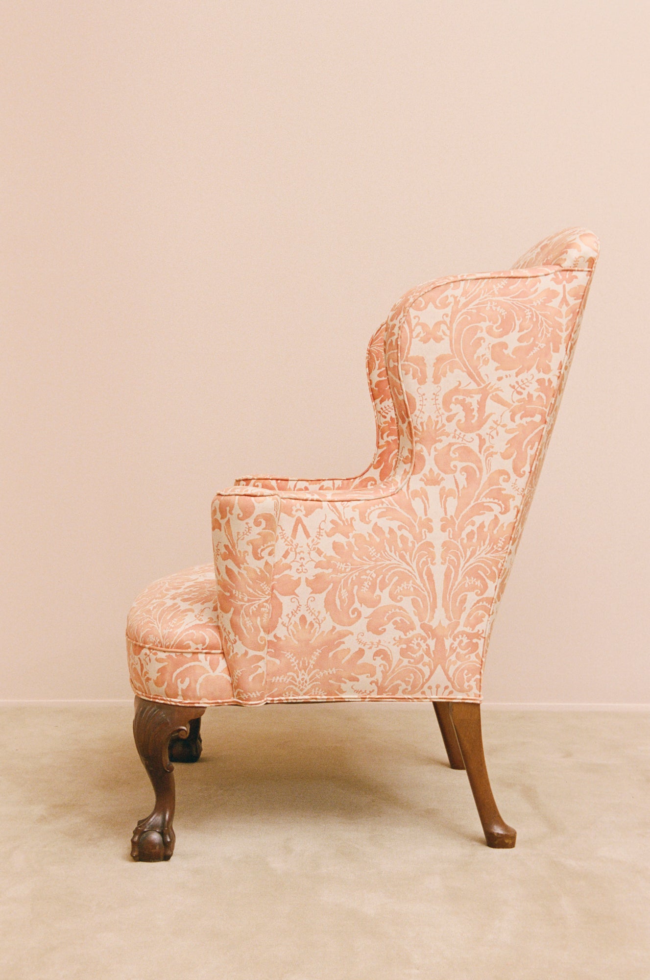 Upholstered Wing Chair