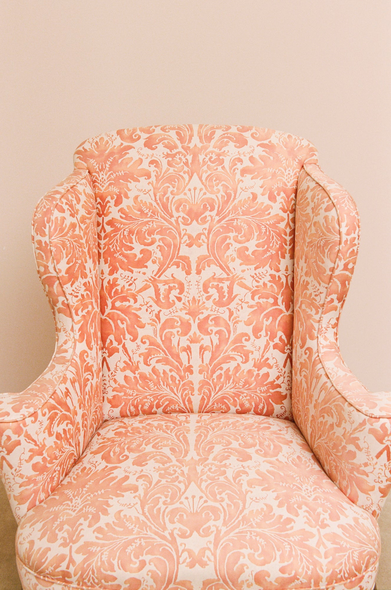 Upholstered Wing Chair