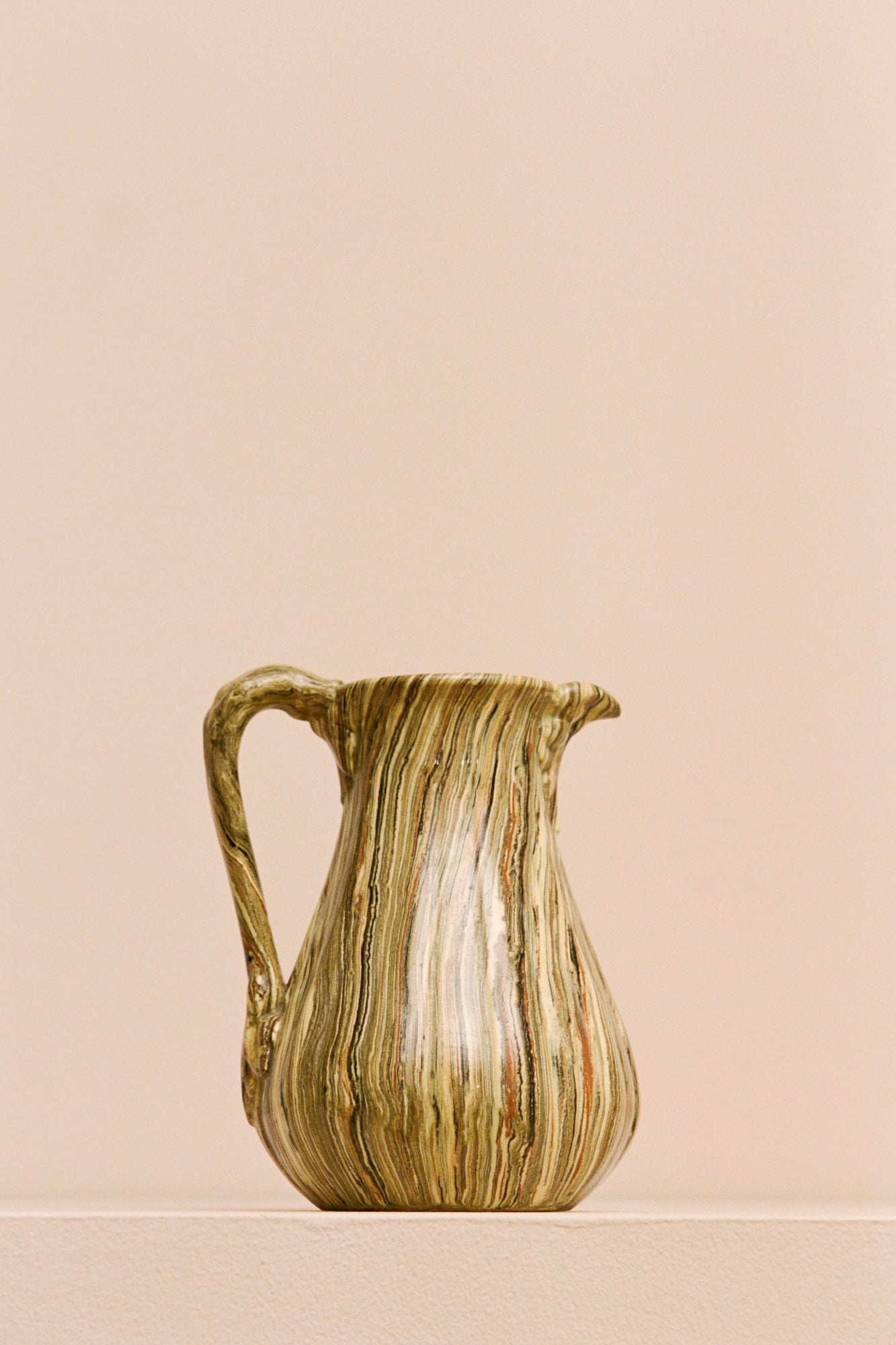 Agateware Pitcher