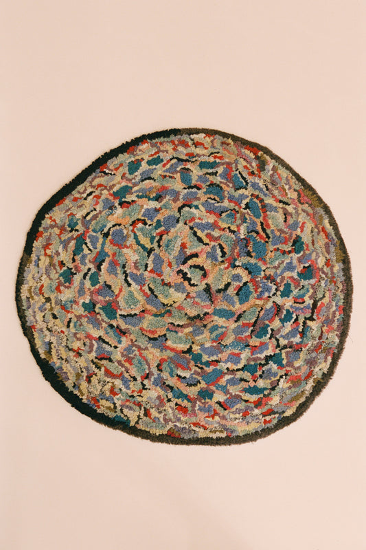 Circular Latch Hook Mat