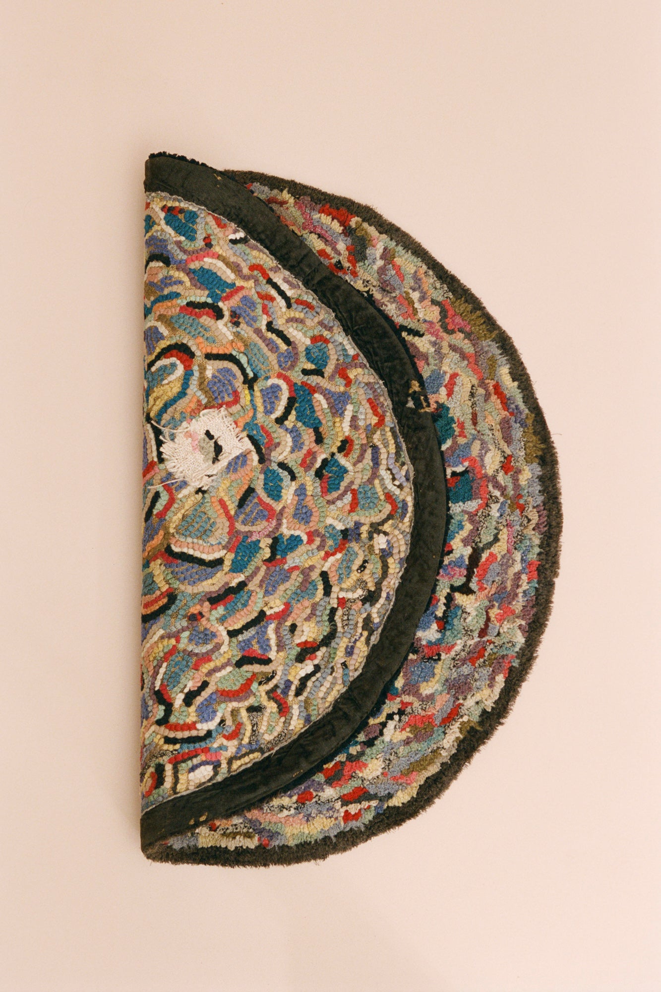 Circular Latch Hook Mat