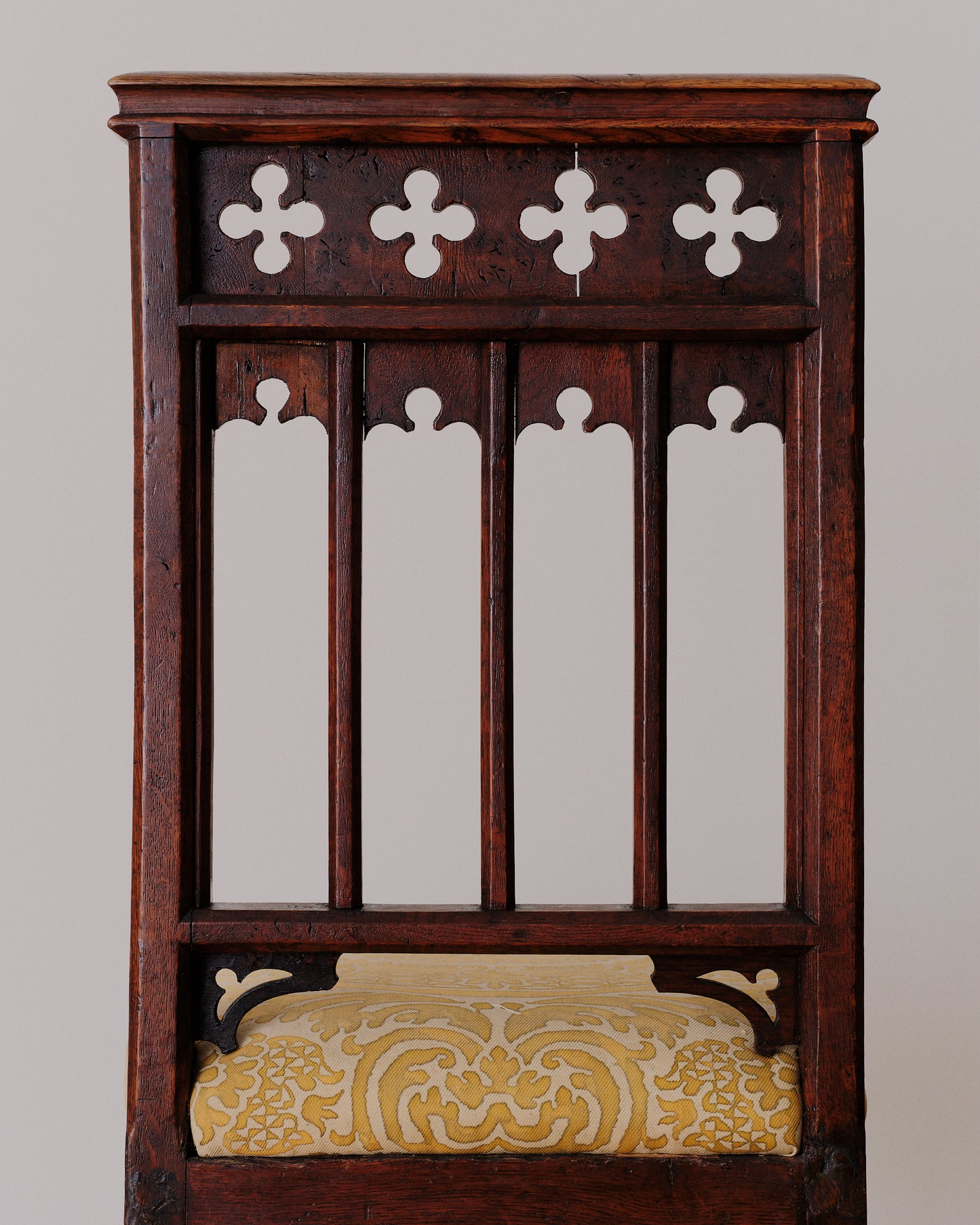 Pair of Gothic Hall Chairs