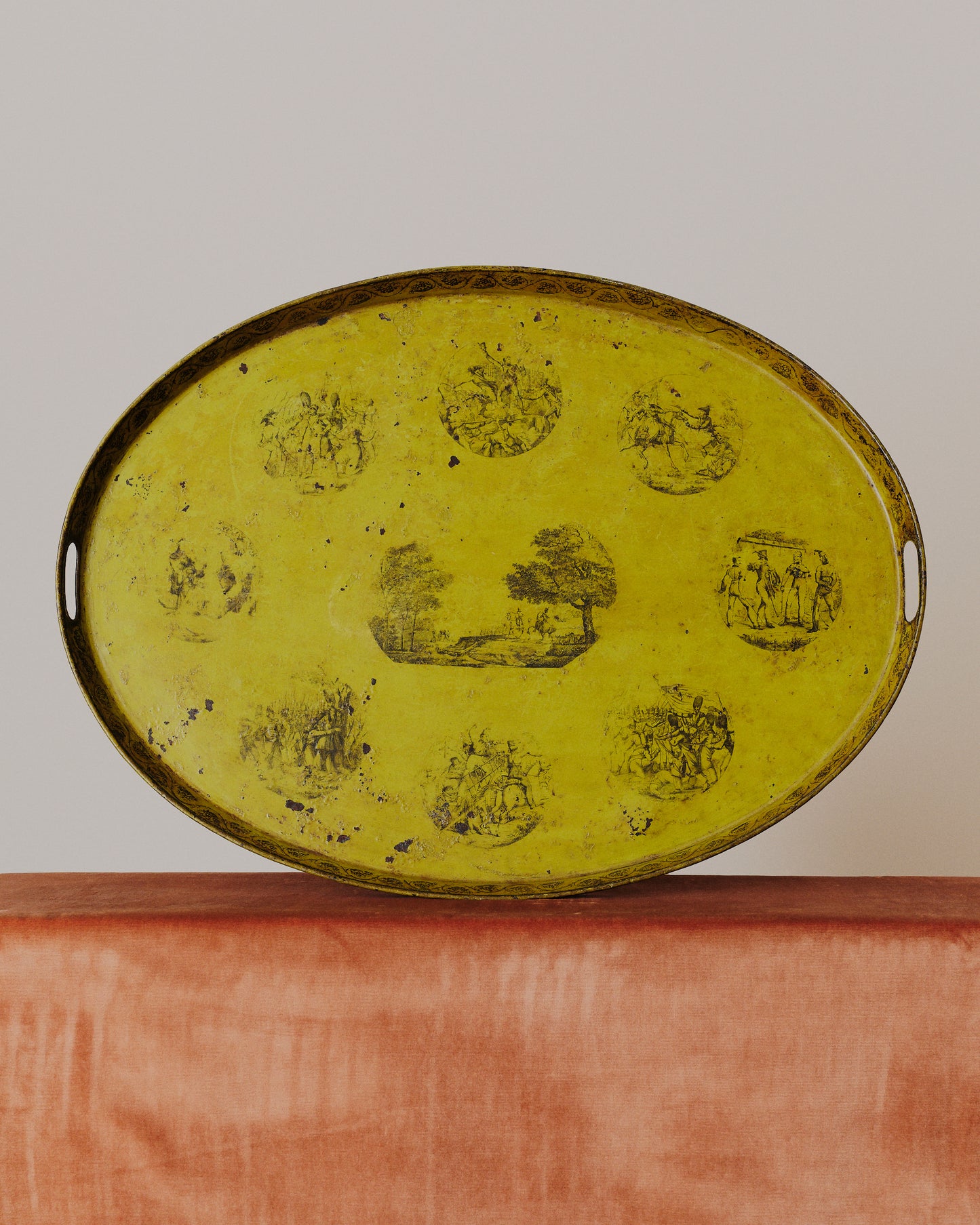 French Tole Tray