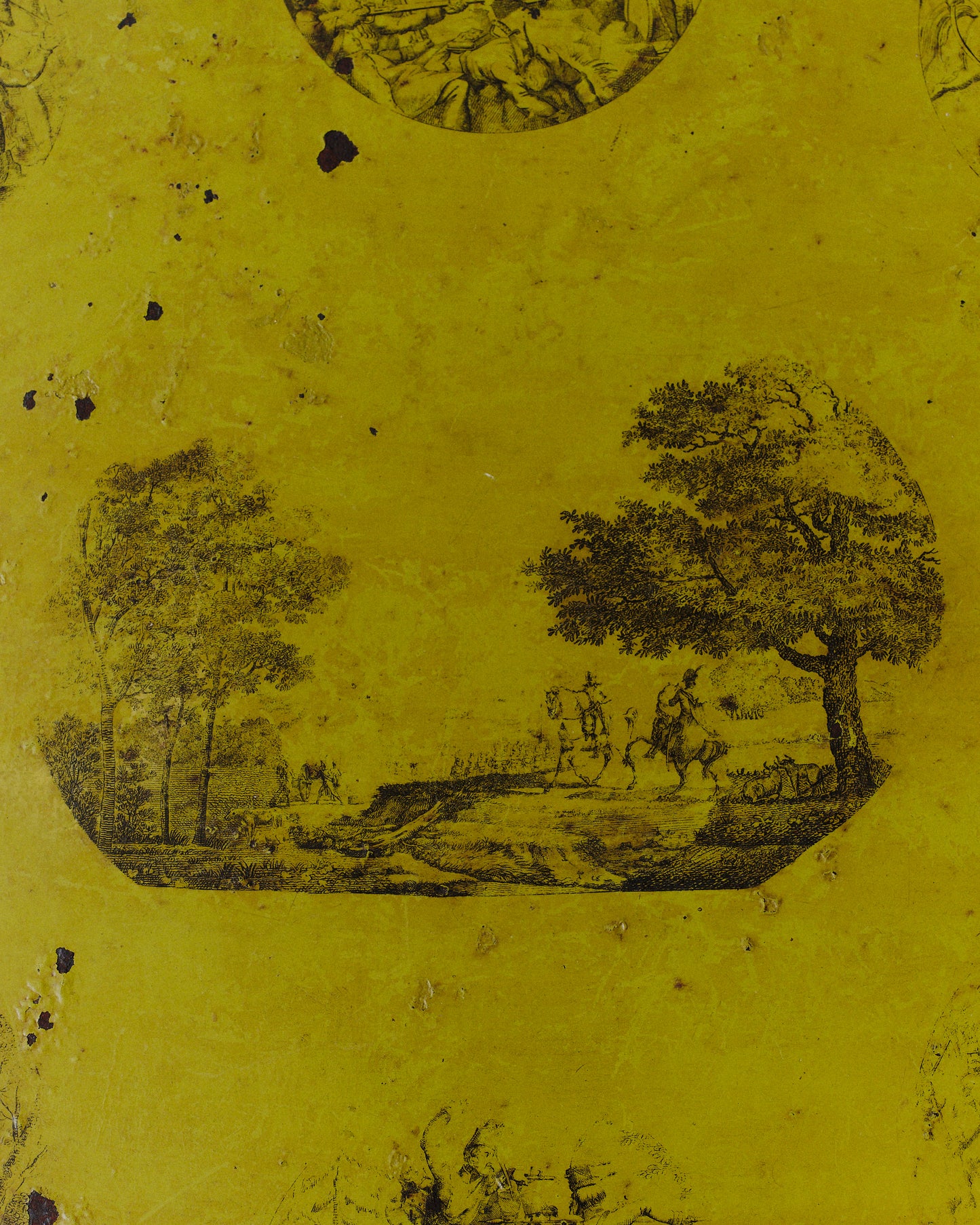 French Tole Tray
