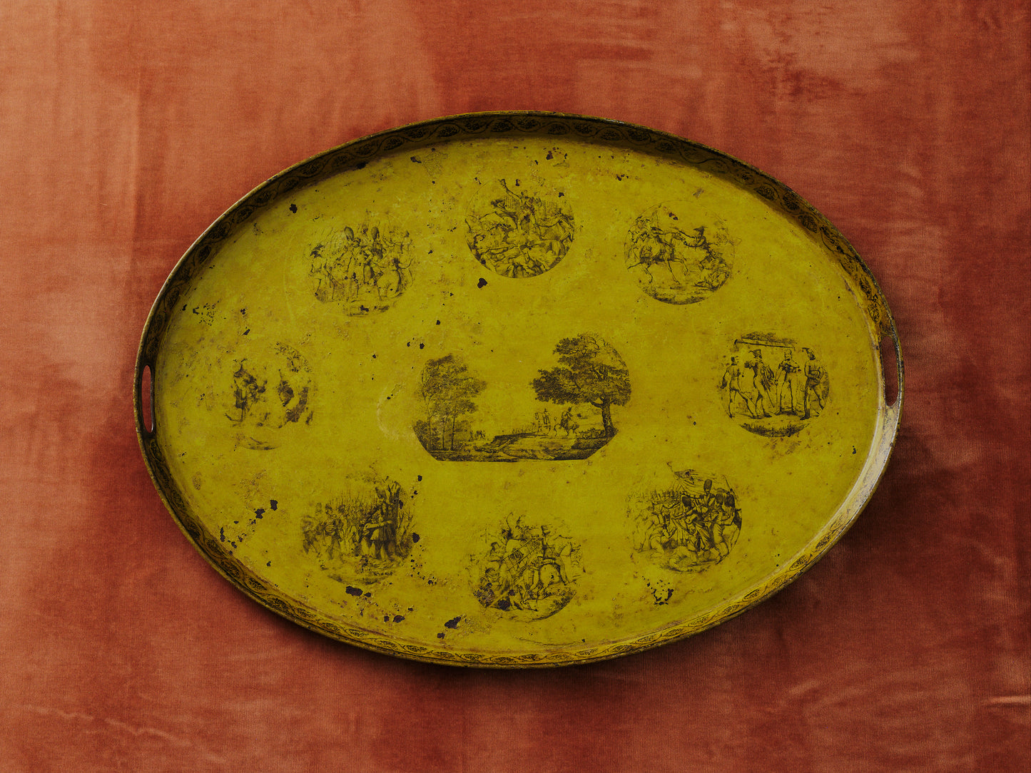 French Tole Tray