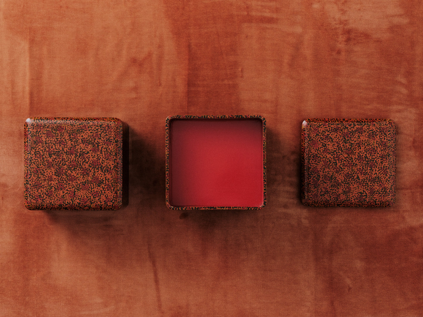 Japanese Lacquer Bento Box Set