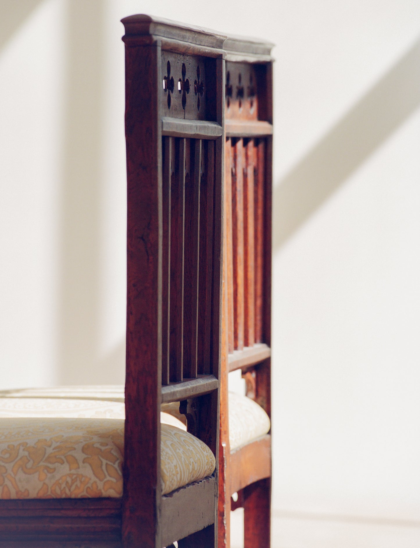 Pair of Gothic Hall Chairs