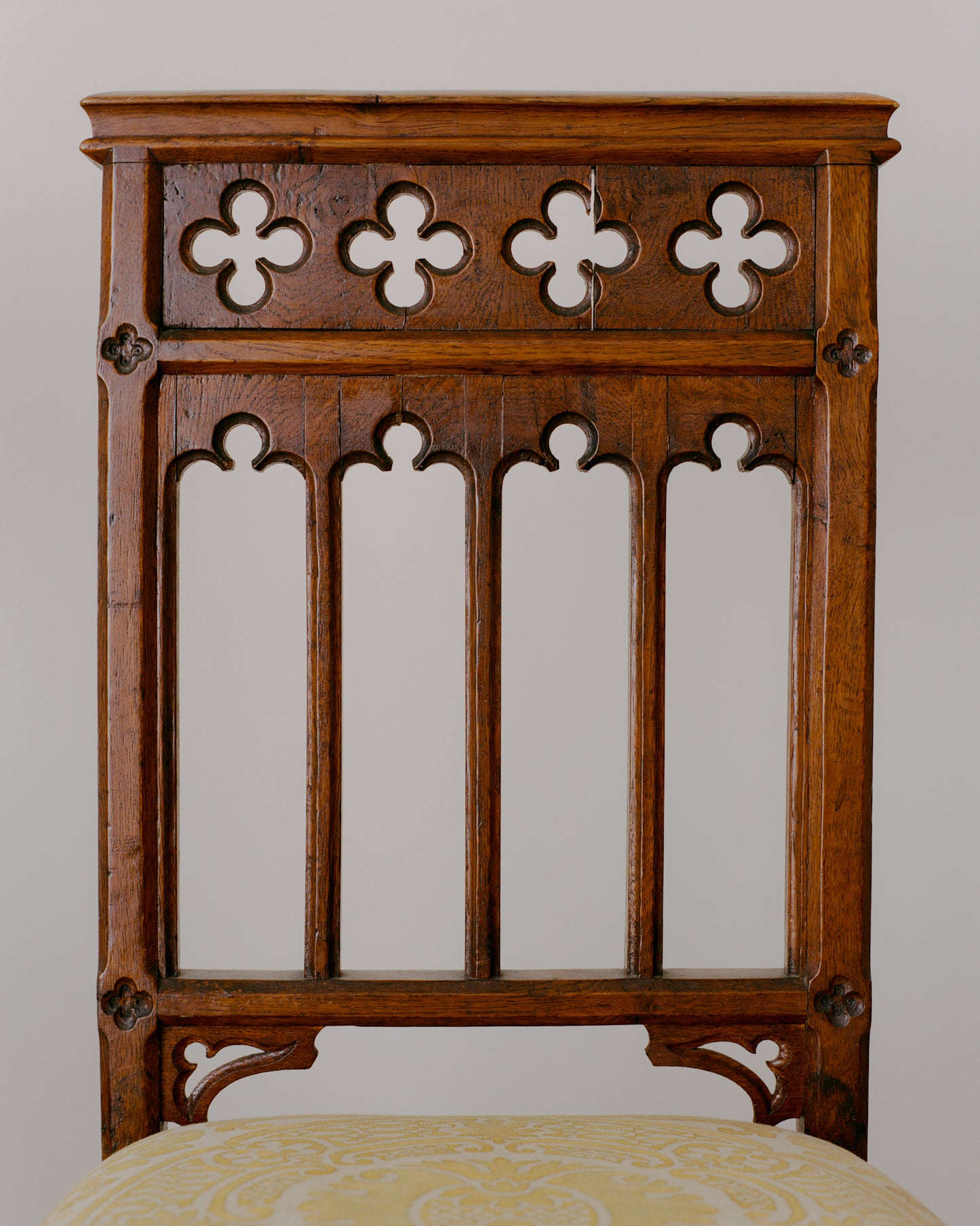Pair of Gothic Hall Chairs
